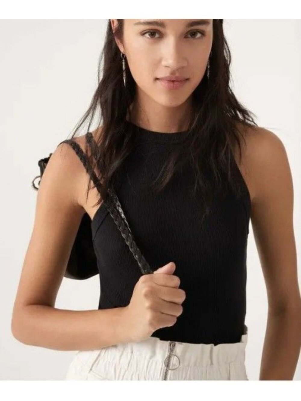 ba&sh Caliso Top in Black Size X-Small NEW!